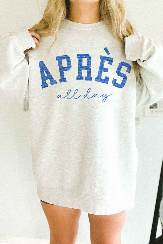 Apres All Day Oversized Crewneck